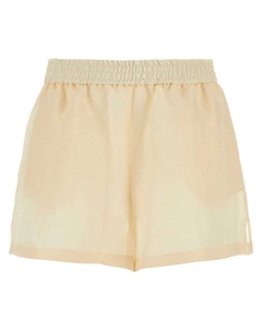 Шорты из смеси шелка, нейтральный цвет Givenchy