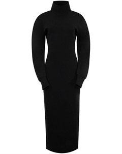 Платье миди Storm, черный Khaite