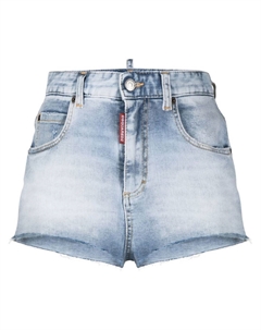 Джинсовые шорты с завышенной талией, синий Dsquared2