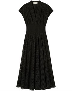Платье с вышивкой, черный Tory burch