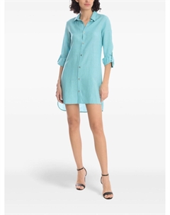 Платье-рубашка с длинными рукавами, синий Amir slama