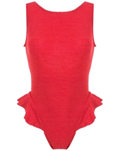 Купальник Goya с оборками, красный Clube bossa