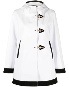 Пальто с застежкой тогл, белый Fay