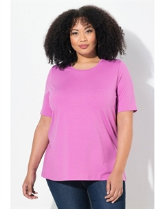 Базовая футболка RUNDHALSAUSSCHNITT HALBARM, цвет Cool Pink Ulla popken