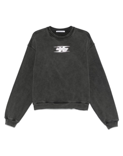 Толстовка с логотипом, серый Alexander wang