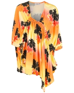 Платье с принтом, оранжевый Amir slama