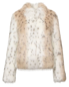 Шуба Wild Dream из искусственного меха, белый Unreal fur