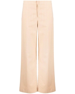 Прямые брюки средней посадки, желтый Isabel marant