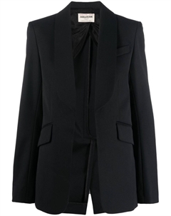 Блейзер Date без застежки, черный Zadig&voltaire