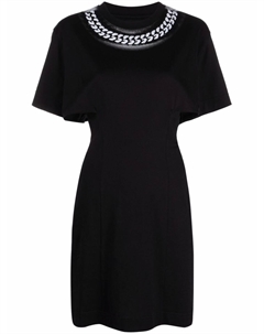 Платье-футболка с принтом, черный Givenchy