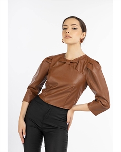 Блуза DEDICA, коричневый Faina