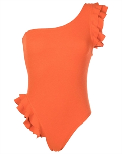 Купальник Koss с оборками, оранжевый Clube bossa