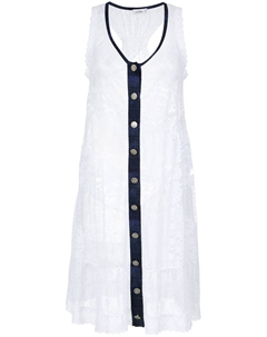 Кружевное пляжное платье, белый Amir slama