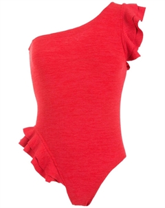 Купальник Koss с оборками, красный Clube bossa