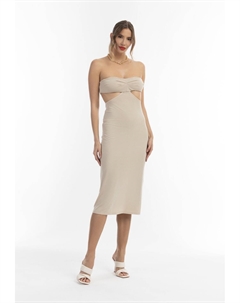 Платье MIT CUT-OUTS, бежевый Faina