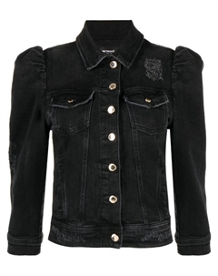 Retrofete джинсовая куртка Ada с объемными рукавами, черный