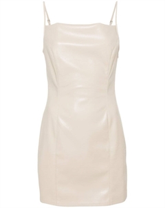 Платье-комбинация мини Jorie, бежевый Nanushka