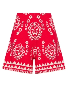 Шорты вязки интарсия, красный Liu jo