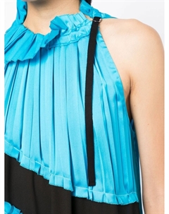 Плиссированное платье без рукавов, синий 3.1 phillip lim