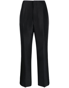 Брюки прямого кроя Hector, черный The row