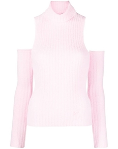 Топ в рубчик, розовый Blumarine