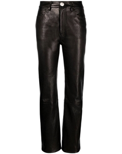 Брюки прямого кроя, черный Khaite