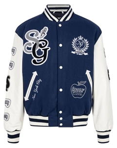 Шерстяной бомбер NYC, синий Stadium goods