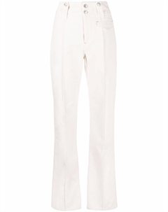 Прямые брюки, нейтральный цвет Isabel marant