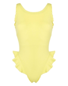 Купальник Goya с оборками, желтый Clube bossa