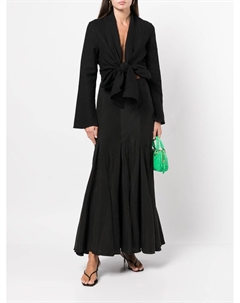 Юбка годе с завышенной талией, черный Voz