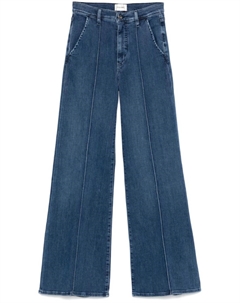 Брюки с защипами, синий Frame