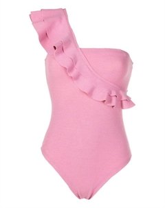 Купальник Siola с оборками, розовый Clube bossa