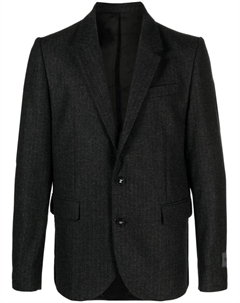 Однобортный блейзер Viks в полоску, серый Zadig&voltaire