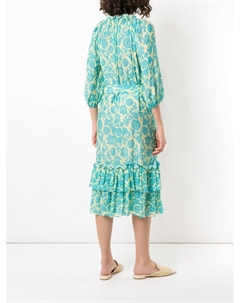 Платье миди Valerie, зеленый Clube bossa