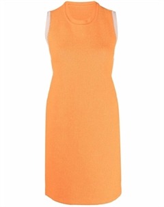 Платье мини Sorbetto с контрастной отделкой, оранжевый Jacquemus