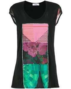 Блуза со вставками из бисера, черный Amir slama