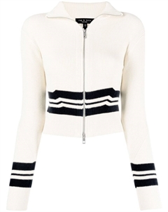 Джемпер в рубчик с контрастными полосками, нейтральный цвет Rag & bone