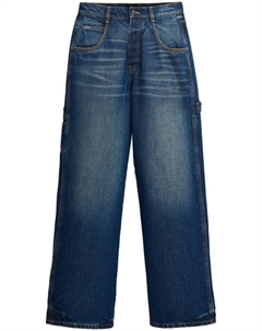 Широкие джинсы средней посадки, синий Marc jacobs