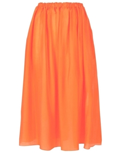 Юбка миди Pavlova с завышенной талией, оранжевый Clube bossa