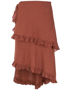 Юбка Feine, коричневый Clube bossa