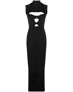 Платье макси с вырезами, черный Jacquemus