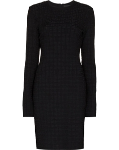 Платье мини с узором 4G, черный Givenchy