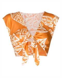 Лиф бикини с завязками, оранжевый Clube bossa