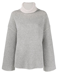 Джемпер с высоким воротником, серый Joseph