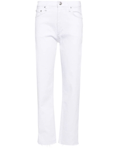 Джинсы Harlow прямого кроя, белый Rag & bone