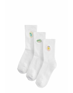 Носки CUSHION SOLE 3 PACK WITH ARCH SUPPORT, белый Next