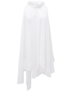 Платье с асимметричным подолом, белый Jw anderson