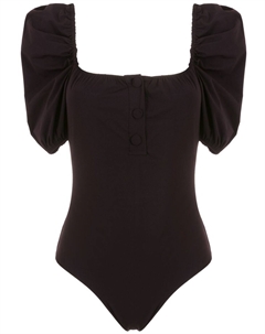 Купальник с объемными рукавами, черный Clube bossa