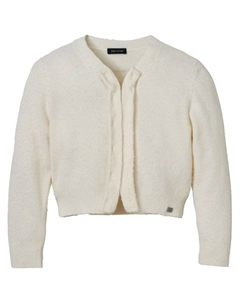 Укороченный шерстяной кардиган, нейтральный цвет Marc jacobs