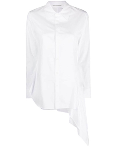 Рубашка асимметричного кроя, белый Yohji yamamoto